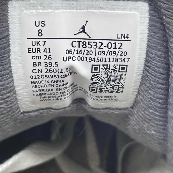 (8 Men\'s) Air Jordan 3 Retro \'Cool Grey\' 2021 main image 5